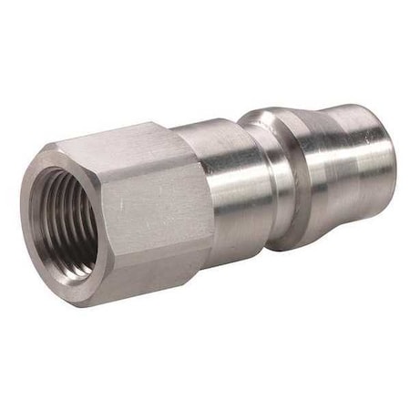 Coupler Plug,(F)NPT,1/4,304 SS