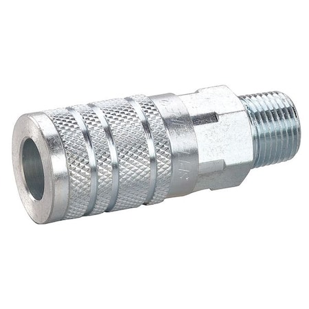 Coupler Body,(M)NPT,1/2,Steel