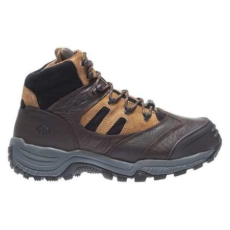 Size 7 Men's Hiker Boot Composite Work Boot, Brown/Black