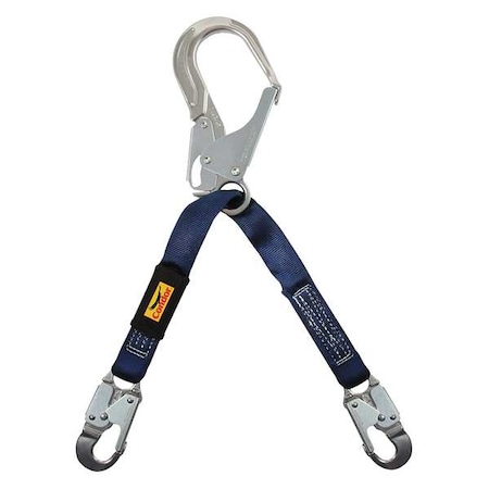 Positioning Lanyard, 24, 425 Lb. Weight Capacity, Blue