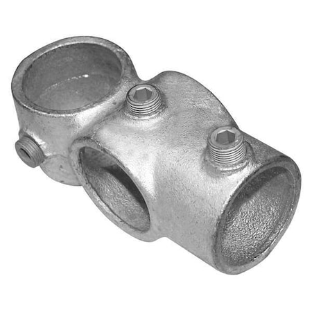 Structural Pipe Fitting, Combination Socket Tee And Crossover, Cast Iron, 2 In Pipe Size