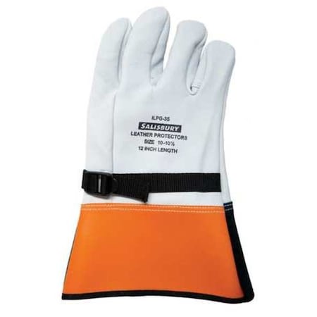 Elec. Glove Protector,9,White/Orange,PR