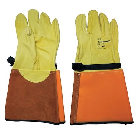 Elec Glove Protector,11,Ylw/Orange,PR