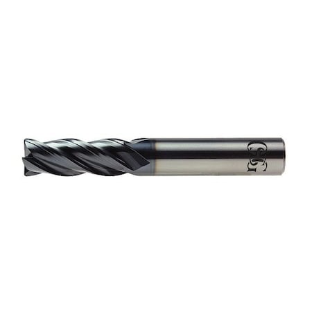 Carbide End Mill,VG436,1 D,2 Cut L