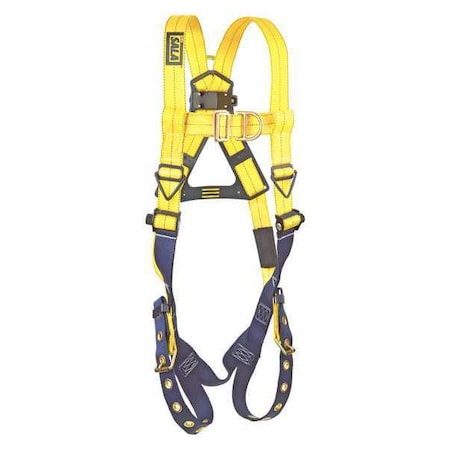 Full Body Harness, Vest Style, 2XL, Repel(TM) Polyester