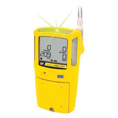 Single Gas Detector,H2S,0-200 Ppm,AU,Ylw