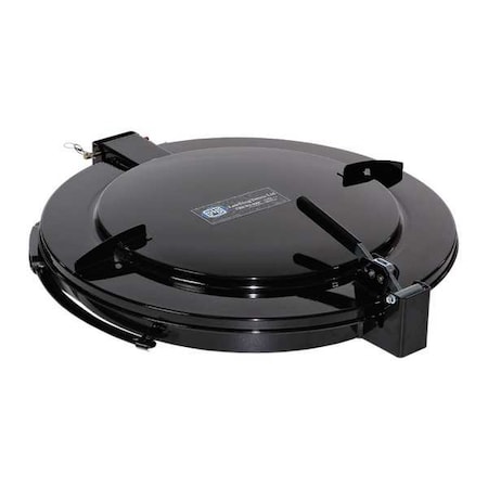 PIG Outdoor Latching Drum Lid, Black