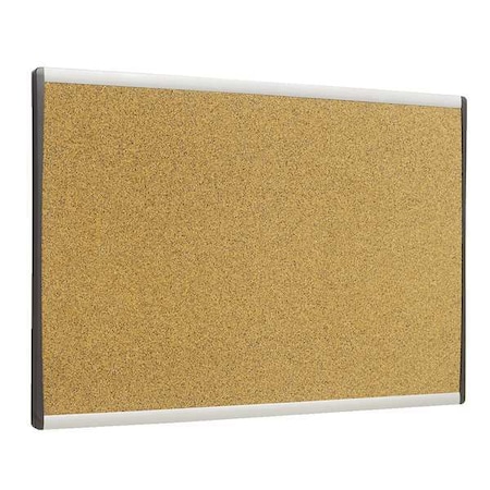 Cubicle Bulletin Board, Silver Frame