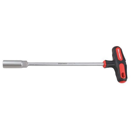 Nut Driver,1/2 In.,Solid,Tee,9-1/16 In.