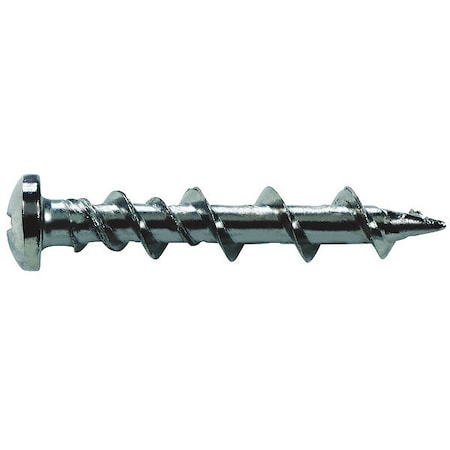 Wall-Dog Screw Anchor, 1-1/2 L, Steel