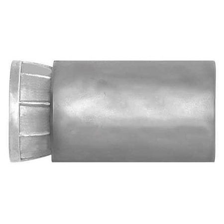Calk-In Single Lag Shield, 3/4 Dia, 1-1/4 L, Alloy Steel Plain, 50 PK