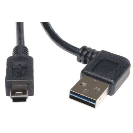 Reversible USB Cable,Black,6 Ft.