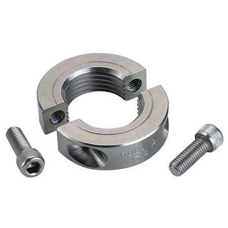 Shaft Collar,Threaded,2Pc,7/8-9 In,303SS