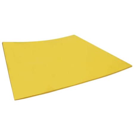 Foam Sheet, Crosslink, 48 In W, 48 In L, 3/4 In Thick, Yellow