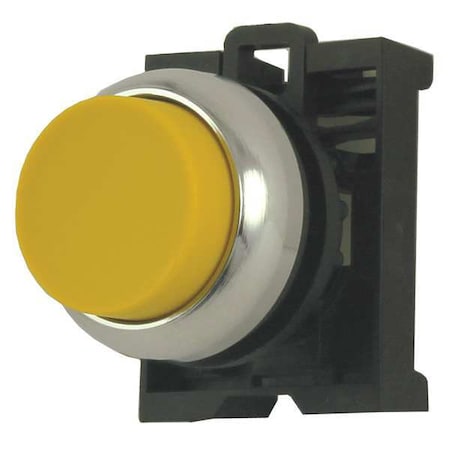 Push Button Operator, 22 Mm, Yellow