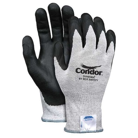 Cut Resistant Coated Gloves, A5 Cut Level, Foam Nitrile, XL, 1 PR