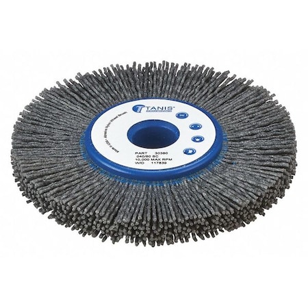 Brush, Narrow, Nyl, 4, .040 Dia., 120G, CX