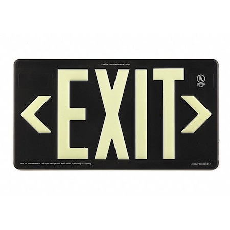 Exit,Black,PM100,Single Sided