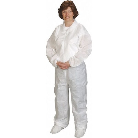 Coverall,Disposable,2XL/3XL,Package Quantity 25,2XL/3XL,25 PK,White,NuTech