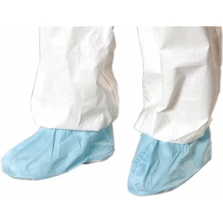Critical Cover® UltraGrip™ Shoe Covers,Anti-skid Sole,L,Blue,PK200
