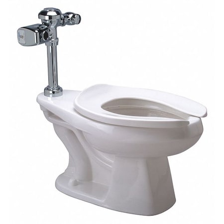 Toilet, 1.28 Gpf, Siphon Jet, Floor Mount Mount, Elongated