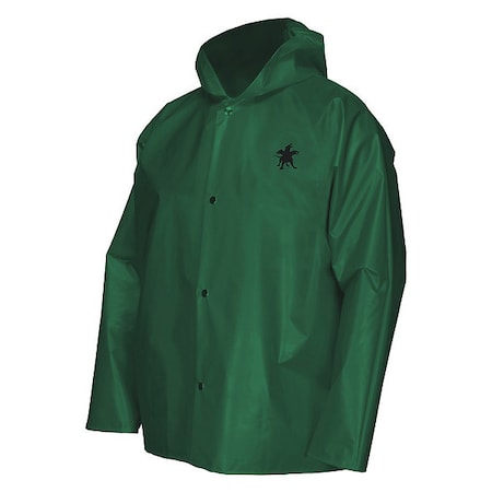 Unisex Jacket With Hood,Green,M