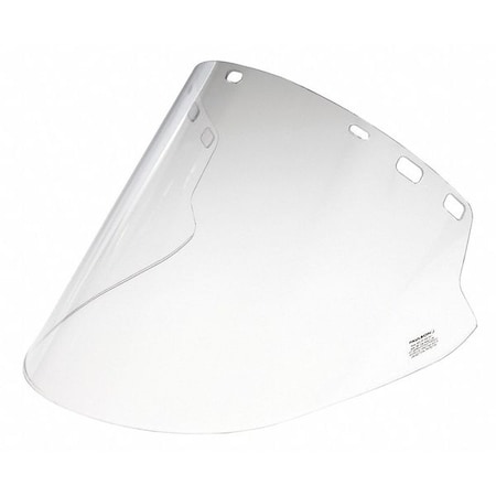 Faceshield,High Temp,Clear,Poly,20