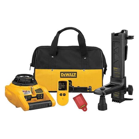 Interior And Exterior Rotary Laser Level Kit