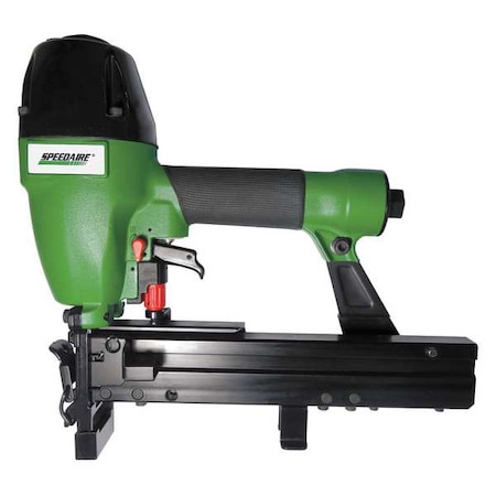 Air Roofing Stapler,Green,1/4in. NPT