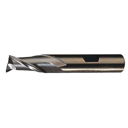 2-Flute Cobalt 8% Square Single-End CenterCut Finisher CTD HGC-2 Bright 31/64x1/2x1x3-1/4