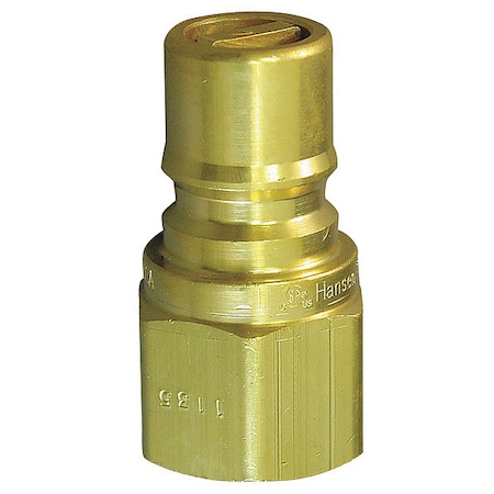 Coupler Plug,(M)NPT,1,Brass