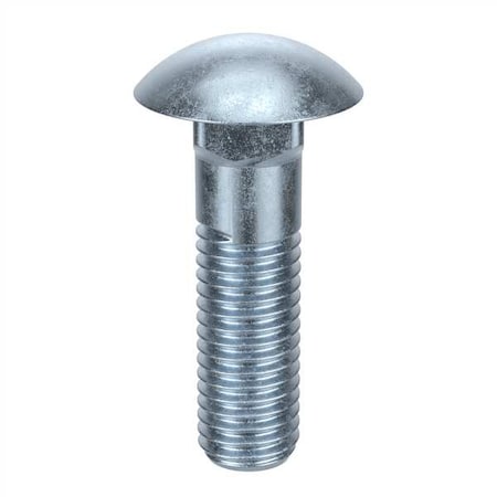 Carriage Bolt,1/4-20 X 1 In L,PK100