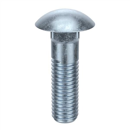 Carriage Bolt,Square,18-8 SS,Plain,PK350