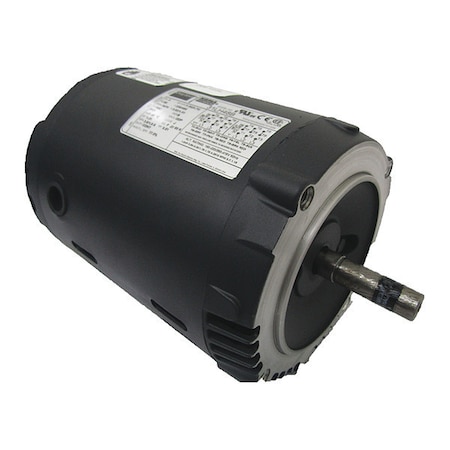 3-Phase General Purpose Motor, 1 HP, 56C Frame, 230/460V AC Voltage, 3,470 Nameplate RPM