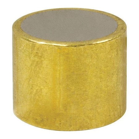 Brass Shielded Magnet,3/4 In.
