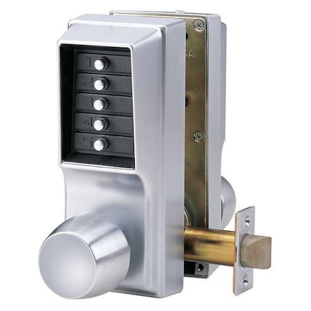 Push Button Lock,Entry And Egress,Chrome