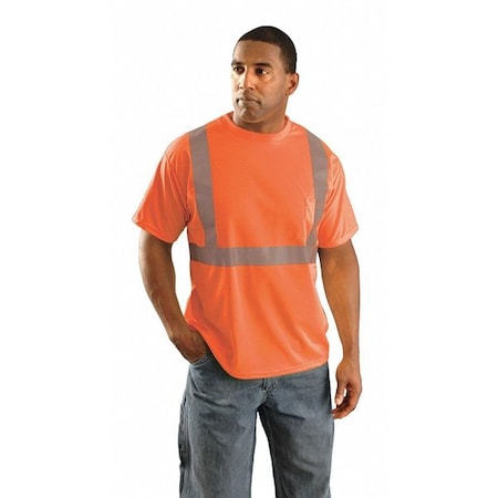 T-Shirt,Mens,2XL,Orange