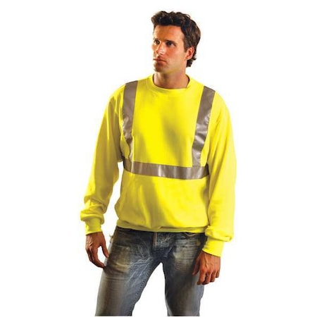 5XL Men's Sweatshirt, Yellow