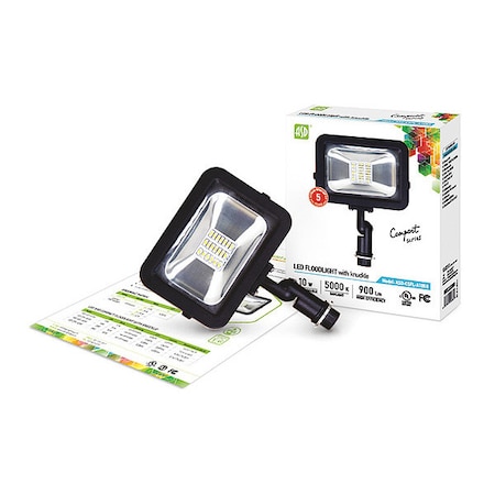 Floodlight,Mini,LED,SMD,10W,5K,Black