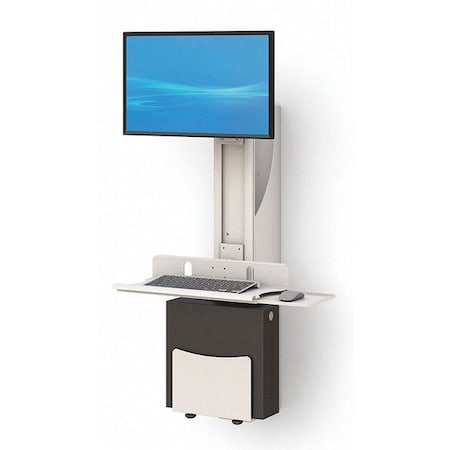 Floating Computer Workstation Wall Mount