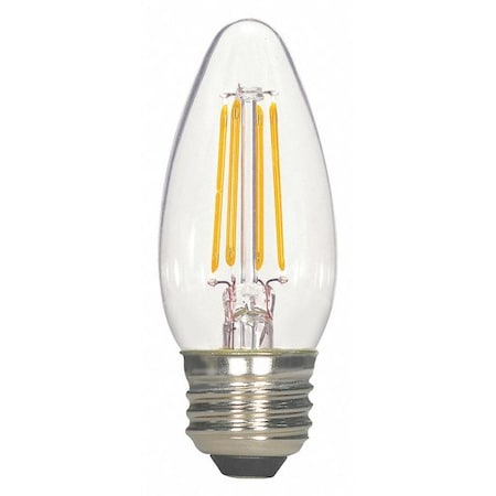 Bulb,LED,4.5W,120V,C11,Base E26,27K