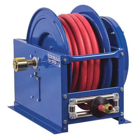 Spring Return Fuel Hose Reel, 3/4 In Hose Dia., 50 Ft Length, 300 Psi