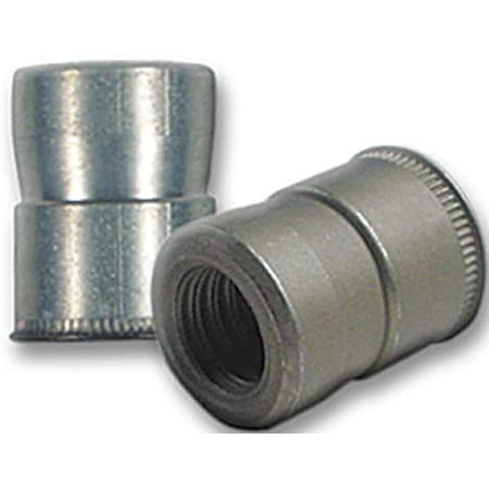 Rivet Nut, 1/4-20 Thread Size, 0.4 In Flange Dia., 0.515 In L, Steel, 50 PK