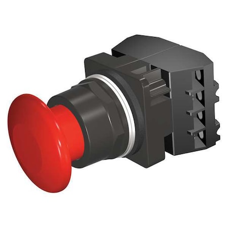 Non-Illuminated Push Button, 30 Mm, 2NO, Red