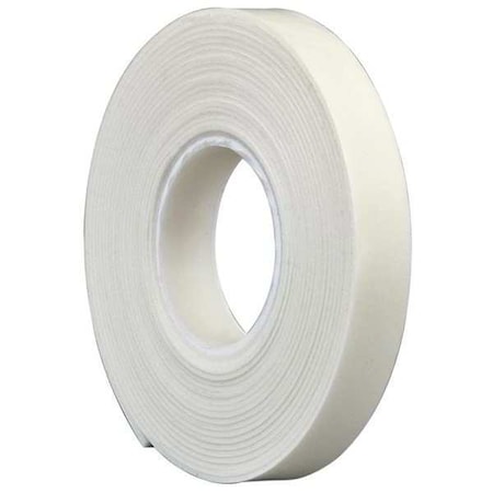 VF16W Double Coated Vinyl Foam Tape 0.75 X 5yd, White