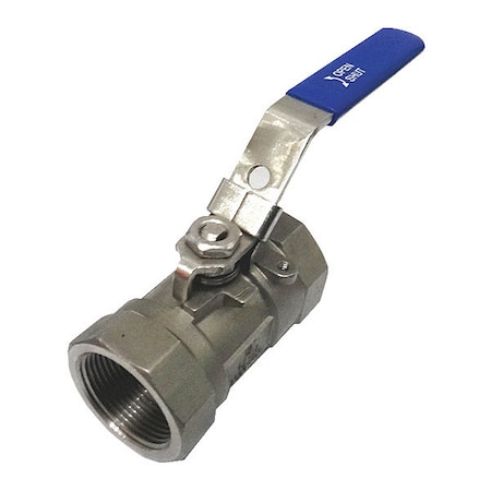 3/4 FNPT Stainless Steel Fire Safe Ball Valve Inline