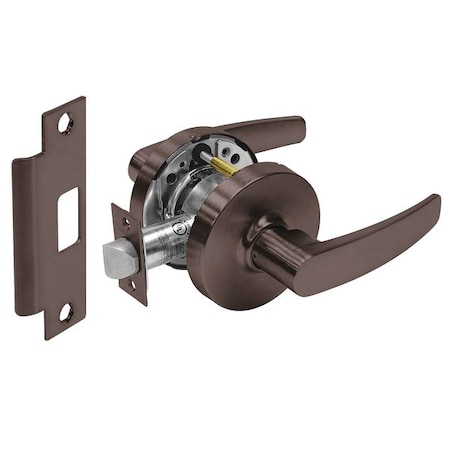 Lever Lockset,Mechanical,Passage,Grade 1