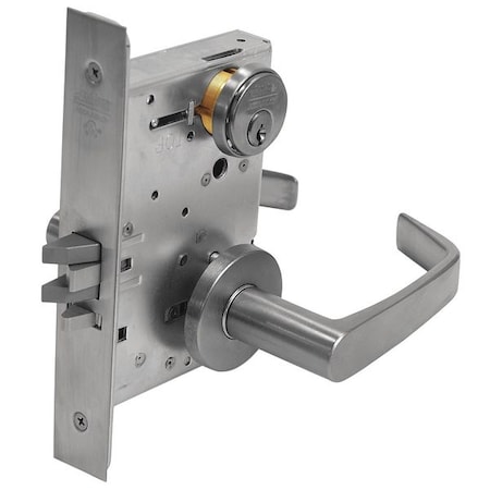 Lever Lockset,Mechanical,Entrance