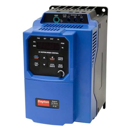 Variable Frequency Drive,3 HP,460VAC