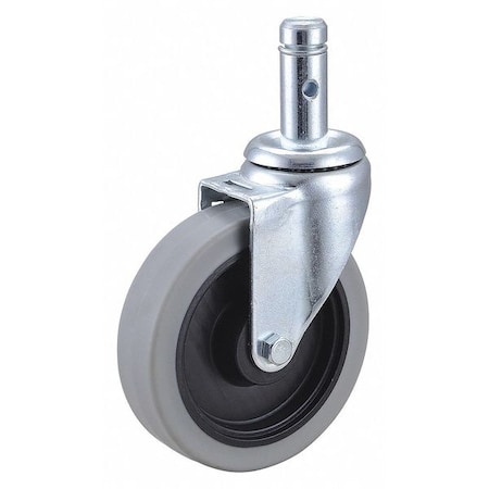 Swivel Stem Caster,TPR,5 In.,325 Lb.